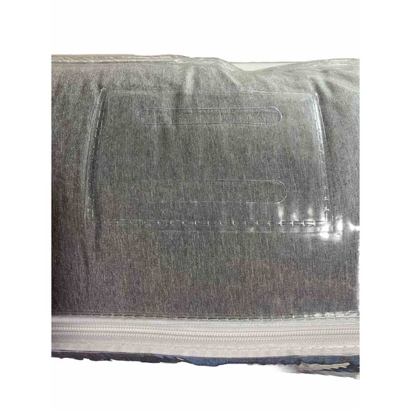 Madison Park Mini Comforter Set Gray King Down Alternative With 2 Shams NEW - Picture 11 of 14